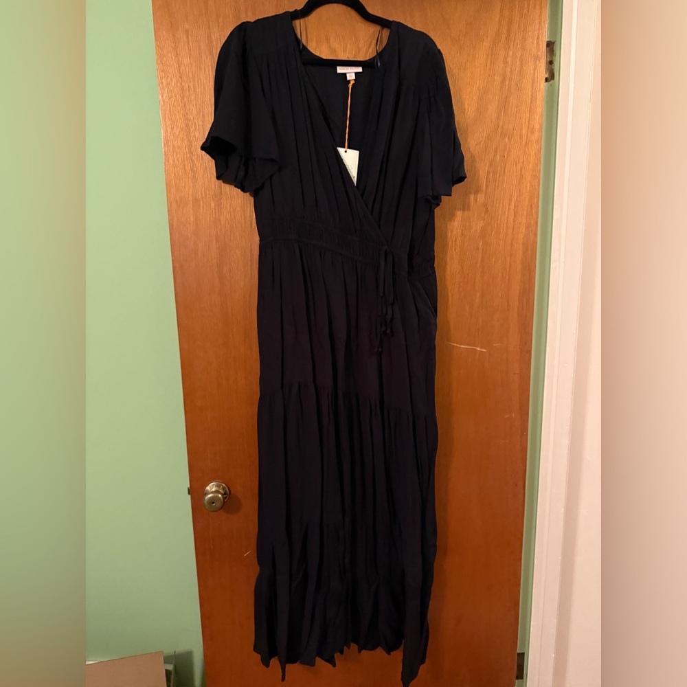 Black Wrap Dress